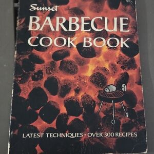 Sunset Barbecue Cook Book - Black and Red